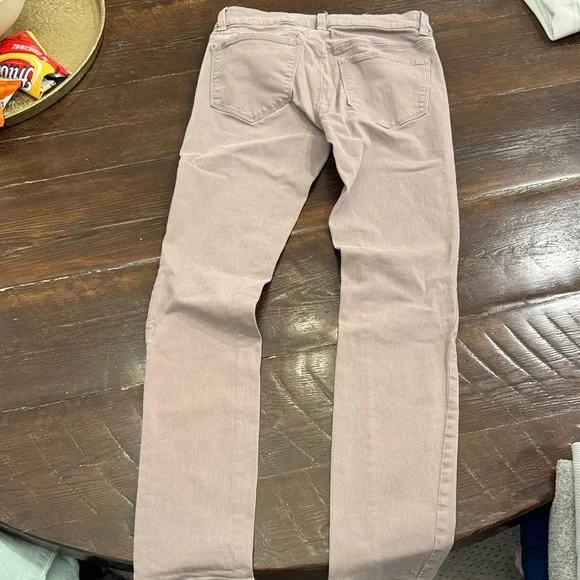 Ann Taylor Skinny Jeans in Tan - Picture 2 of 3